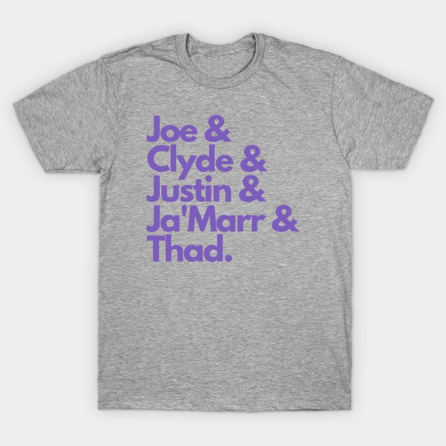 Joe Clyde T-Shirt by One Team One Podcast